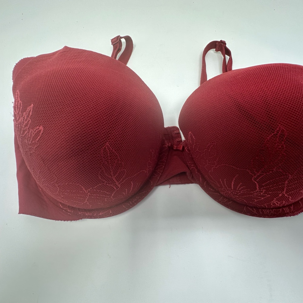Warner’s Red Padded Bra 36C
